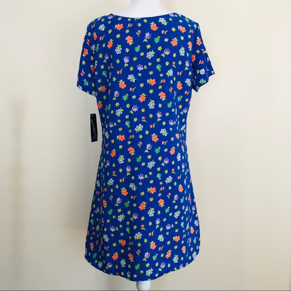David Alexander Dolman Floral Dress Spring Summer - Picture 5 of 8